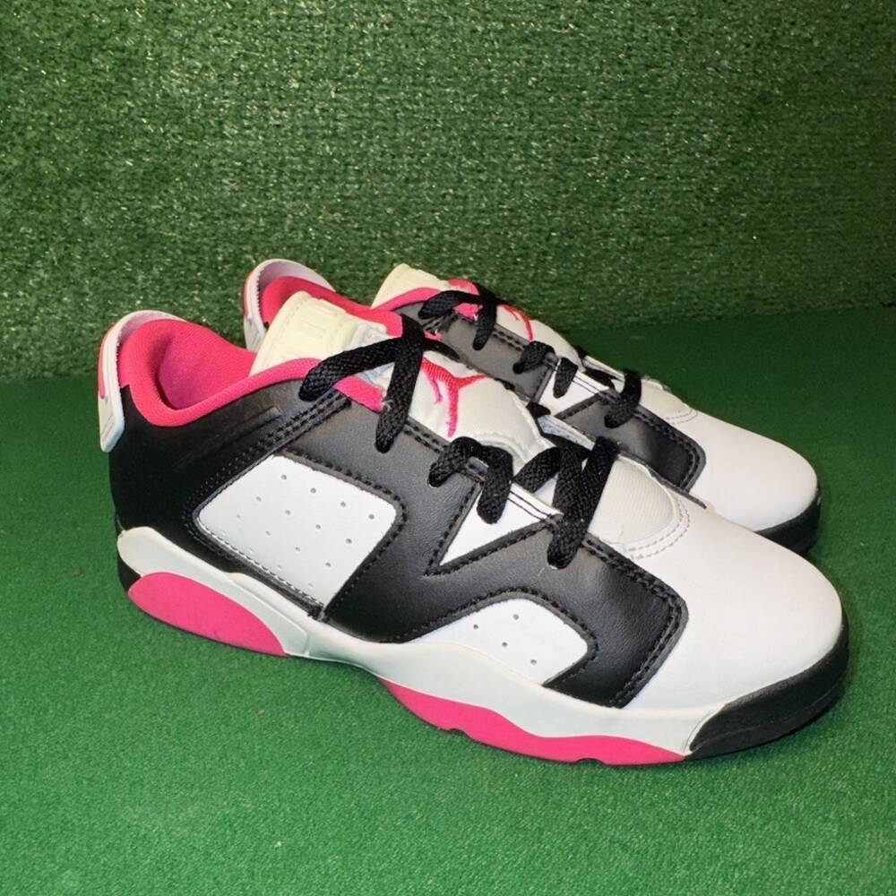 Nike Air Jordan 6 Retro Low Fierce Pink DV3528-061 Preschool Girls Size 1.5Y